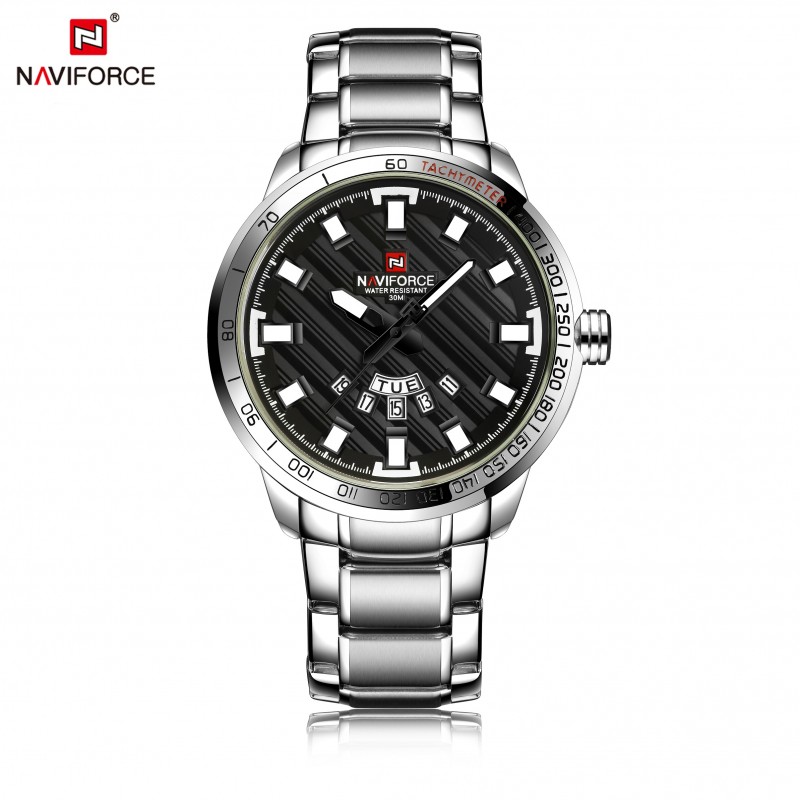 Naviforce 9090 Silver black